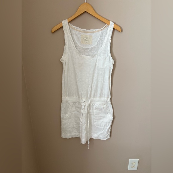 LOFT Lounge White Dress Size Small - Picture 1 of 3